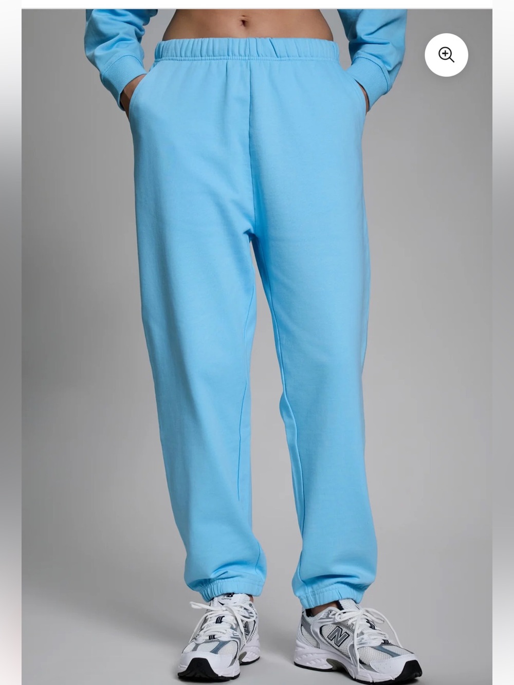 NWT Year of Ours YOS X FFF Joggers Sky Blue Medium Large